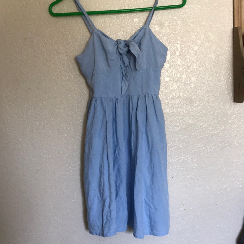 Blue cami dress